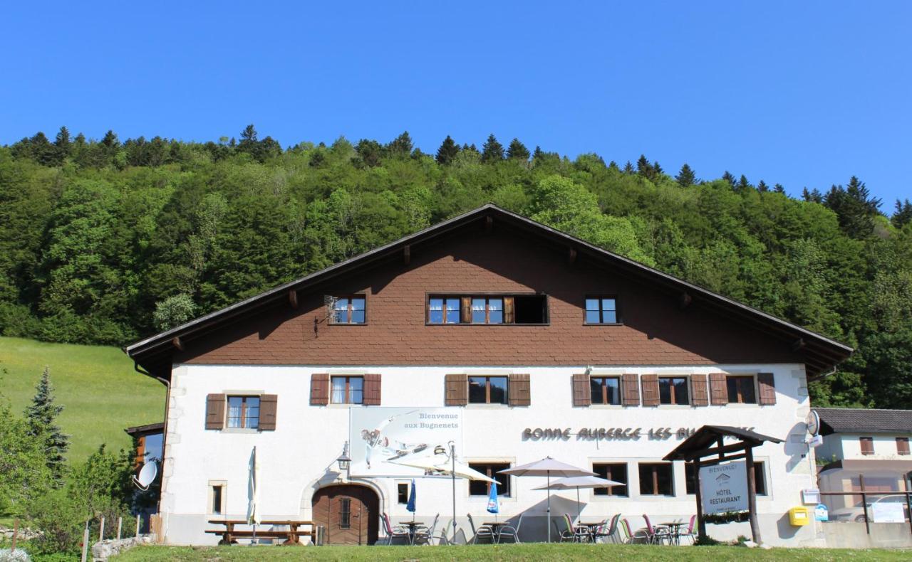 Bonne Auberge Les Bugnenets Le Paquier  Zewnętrze zdjęcie